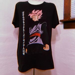 Black Vintage Dragonball Z Short Sleeve T-shirt